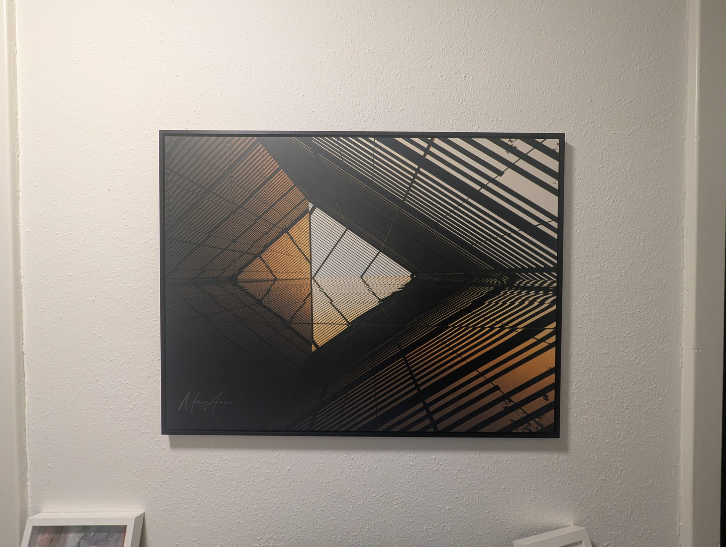 "Vertical Reflection" 80x60cm