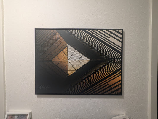 "Vertical Reflection" 80x60cm