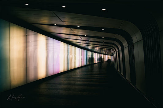 Poster King´s Cross Tunnel 60x40cm